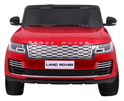 Range Rover HSE Lakierowane Autko dla 2 dzieci Czerwony SUV + Pilot + Panel audio