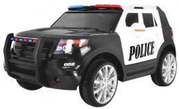 Auto SUV Police na akumulator dla dzieci + Syreny + Światła + Megafon + Pilot