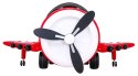 Samolot F99 Sky Limit na akumulator dla dzieci Czerwony + Ruchome śmigło + Pilot + Kółka pomocnicze + Audio LED + EVA