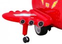 Samolot F99 Sky Limit na akumulator dla dzieci Czerwony + Ruchome śmigło + Pilot + Kółka pomocnicze + Audio LED + EVA