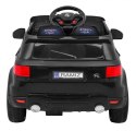 Autko Start Run na akumulator Czarny + Pilot + Bezpieczny SUV