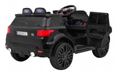 Autko Start Run na akumulator Czarny + Pilot + Bezpieczny SUV