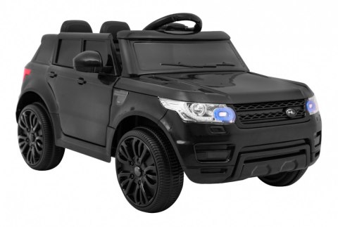 Autko Start Run na akumulator Czarny + Pilot + Bezpieczny SUV