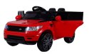 Autko Start Run na akumulator Czerwony SUV + Pilot + Funkcje bezpieczeństwa