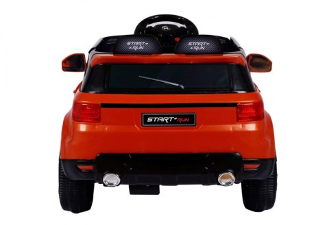 Autko Start Run na akumulator, Pomarańczowy SUV + Pilot