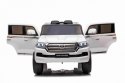 Toyota Land Cruiser na akumulator Biały SUV + Pilot + Schowek