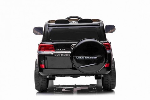 Toyota Land Cruiser, SUV na akumulator Czarny + Pilot + Schowek