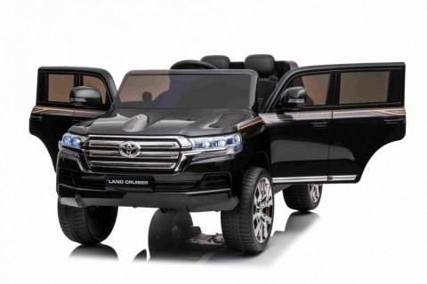 Toyota Land Cruiser, SUV na akumulator Czarny + Pilot + Schowek