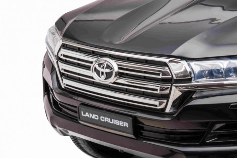 Toyota Land Cruiser, SUV na akumulator Czarny + Pilot + Schowek