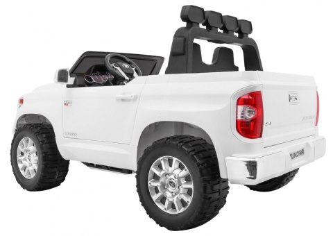 Toyota Tundra XXL dla dzieci, Biały SUV + Pilot + Bagażnik