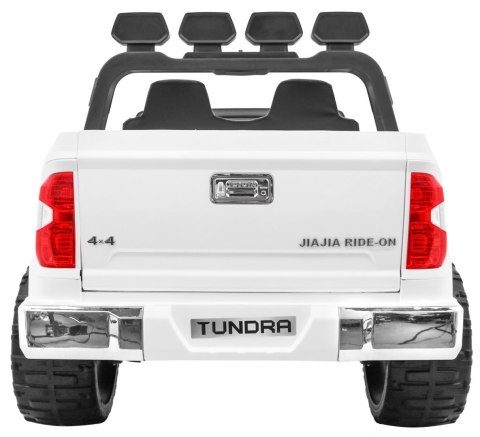 Toyota Tundra XXL dla dzieci, Biały SUV + Pilot + Bagażnik