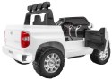 Toyota Tundra XXL dla dzieci, Biały SUV + Pilot + Bagażnik