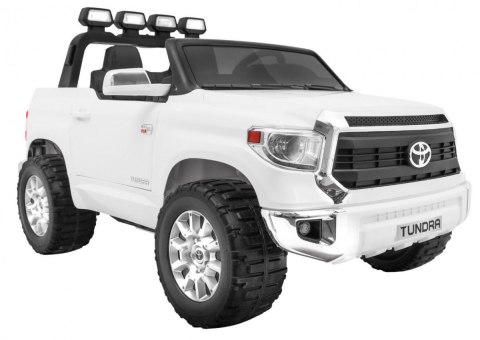 Toyota Tundra XXL dla dzieci, Biały SUV + Pilot + Bagażnik