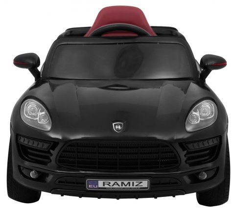 Autko Turbo-S na akumulator dla dzieci Czarny + Pilot