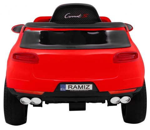 Autko Turbo-S na akumulator dla dzieci Czerwony Suv + Pilot