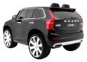 Volvo XC90 - SUV - na akumulator dla dzieci Lakier Czarny + Pilot + Bagażnik