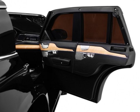 Volvo XC90 - SUV - na akumulator dla dzieci Lakier Czarny + Pilot + Bagażnik