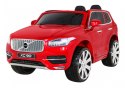 Volvo XC90 - SUV na akumulator dla dzieci Lakier Czerwony + Pilot + Bagażnik