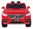 Volvo XC90 - SUV na akumulator dla dzieci Lakier Czerwony + Pilot + Bagażnik