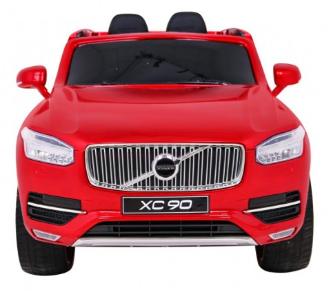 Volvo XC90 - SUV na akumulator dla dzieci Lakier Czerwony + Pilot + Bagażnik