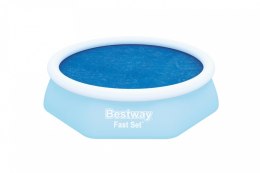 Pokrywa solarna 210cm na Basen rozporowy Fast Set 244cm/8FT BESTWAY