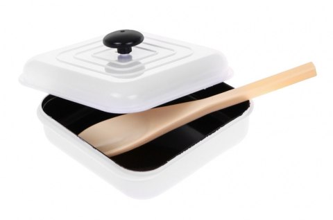 Zestaw 10 el. Garnków dla małego Kucharza 3+ Czerwony Zabawa w gotowanie + Akcesoria