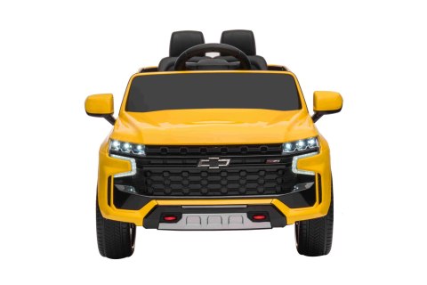 Chevrolet Tahoe - SUV - Elektryczne Autko dla dzieci Żółte + Pilot