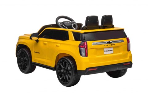 Chevrolet Tahoe - SUV - Elektryczne Autko dla dzieci Żółte + Pilot
