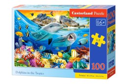 Puzzle 100 EL. Dolphins in the Tropics