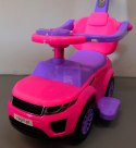 Pchacz J4 różowy Pchacz Jeździk, chodzik, muzyka, klakson