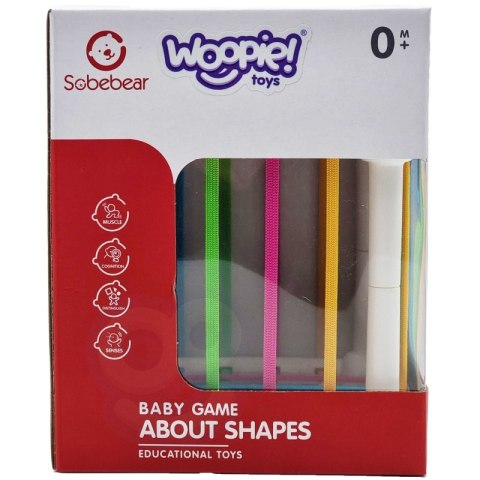 WOOPIE Elastyczna Kostka Sensoryczna Sorter dla Dzieci 7 el.