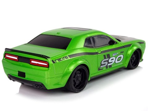 Zdalnie Sterowane Auto Sportowe 1:24 Wyścigi Zielony