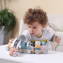 Kolejka z wagonikami i zwierzątkami do ciągania Viga Toys PolarB