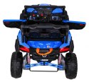 Buggy UTV-MX na akumulator dla dzieci Niebieski + Napęd 4x4 + Pilot + Audio LED + Schowek + EVA + Wolny Start