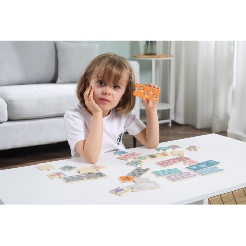 VIGA PolarB Drewniane Puzzle Numeryczne