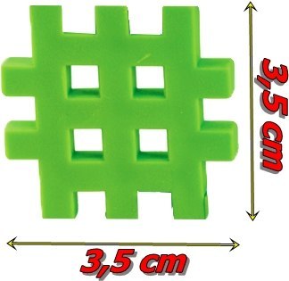 Klocki Konstrukcyjne MINI WAFLE "konstruktor" 140 szt.