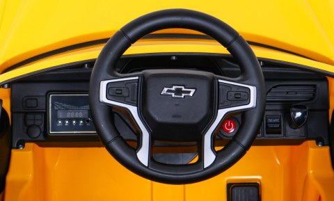 Chevrolet Tahoe - SUV - Elektryczne Autko dla dzieci Żółte + Pilot
