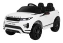 Range Rover Evoque na akumulator dla dzieci Biały + Pilot + Wolny Start + MP3 LED