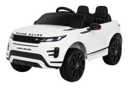 Range Rover Evoque na akumulator dla dzieci Biały SUV + Pilot