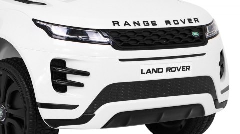 Range Rover Evoque na akumulator dla dzieci Biały SUV + Pilot