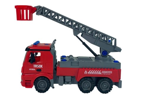 Straż Pożarna Wóz Do Rozkręcania DIY Śrubokręt Czerwony