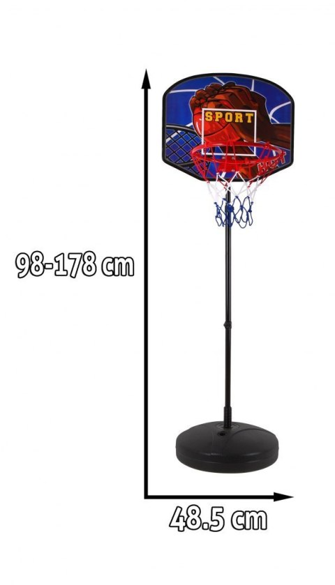 Zestaw sportowy 3w1 dla dzieci 3+ Boks + Dart + Koszykówka + Akcesoria