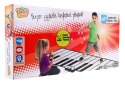 Duża Mata muzyczna dla dzieci 3+ Keyboard XXL 260x74cm + Tryb nagrywania + Kabel MP3