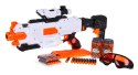 Duży karabin dla dzieci 8+ Akcesoria + 48 miękkich pocisków Zabawkowa broń Fast Pioneer
