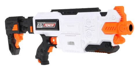 Duży karabin dla dzieci 8+ Akcesoria + 48 miękkich pocisków Zabawkowa broń Fast Pioneer