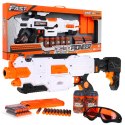 Duży karabin dla dzieci 8+ Akcesoria + 48 miękkich pocisków Zabawkowa broń Fast Pioneer