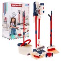 Zestaw do sprzątania 6w1 dla dzieci 3+ Interaktywne AGD odkurzacz robot mop miotła szufelki