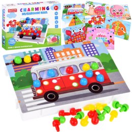 Układanka Guzikowa edukacyjna mozaika ZA4191