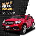 Auto na akumulator Mercedes AMG GLS63 dla dzieci Czerwony SUV + Lakierowany + 4x4