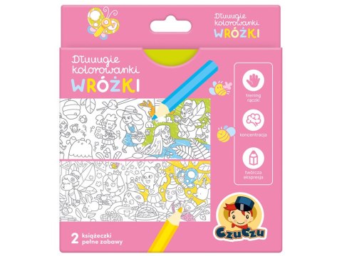 CzuCzu Dłuuugie kolorowanki Wróżki ZA4230